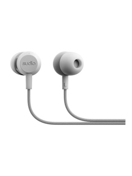 Sudio Earbuds | V3 | USB-C | In-ear | Microphone | Grey White 1
