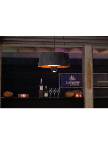 SUNRED | Heater | ARTIX C-HB, Compact Bright Hanging | Infrared | 1500 W | Black | IP24 4 SUNRED | Heater | ARTIX C-HB, Compact Bright Hanging | Infrared | 1500 W | Black | IP24 4