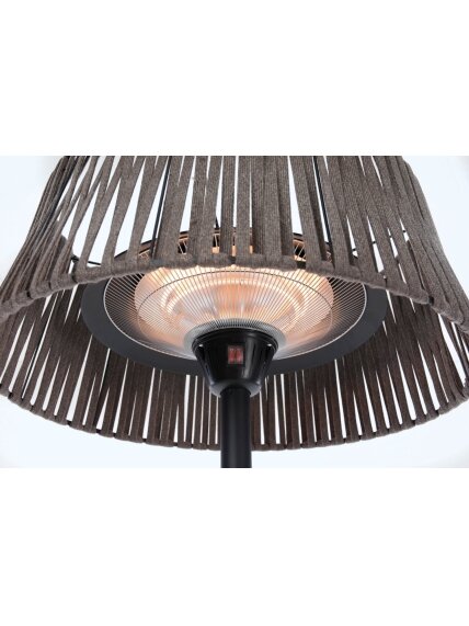 SUNRED | Heater | ARTIX M-SO BROWN, Corda Bright Standing | Infrared | 2100 W | Brown | IP44 1 SUNRED | Heater | ARTIX M-SO BROWN, Corda Bright Standing | Infrared | 2100 W | Brown | IP44 1