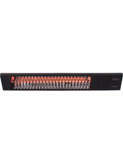 SUNRED | Heater | PRO25W-SMART, Triangle Dark Smart Wall | Infrared | 2500 W | Black | IP55 1 SUNRED | Heater | PRO25W-SMART, Triangle Dark Smart Wall | Infrared | 2500 W | Black | IP55 1