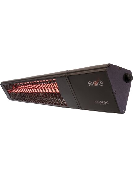 SUNRED | Heater | PRO25W-SMART, Triangle Dark Smart Wall | Infrared | 2500 W | Black | IP55 2 SUNRED | Heater | PRO25W-SMART, Triangle Dark Smart Wall | Infrared | 2500 W | Black | IP55 2