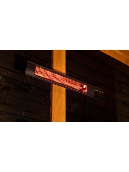 SUNRED | Heater | RD-DARK-25, Dark Wall | Infrared | 2500 W | Black | IP55 5