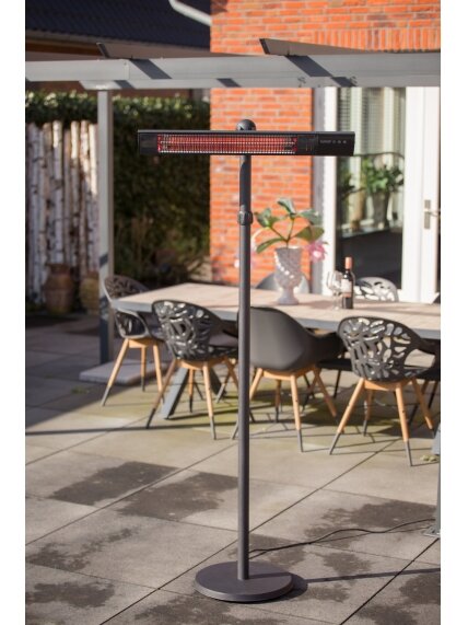 SUNRED | Heater | RD-DARK-25S, Dark Standing | Infrared | 2500 W | Black | IP55 6 SUNRED | Heater | RD-DARK-25S, Dark Standing | Infrared | 2500 W | Black | IP55 6