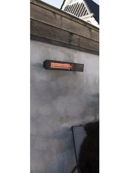 SUNRED | Heater | RDS-15W-B, Fortuna Wall | Infrared | 1500 W | Black | IP55 3 SUNRED | Heater | RDS-15W-B, Fortuna Wall | Infrared | 1500 W | Black | IP55 3