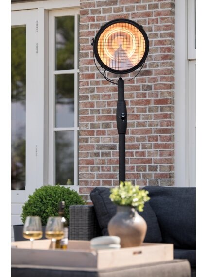 SUNRED | Heater | RSS19, Indus Bright Standing | Infrared | 2100 W | Black | IP54 4 SUNRED | Heater | RSS19, Indus Bright Standing | Infrared | 2100 W | Black | IP54 4