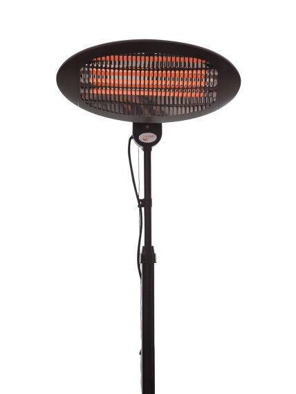SUNRED | Heater | SMQ2000A, Elekra Quartz Standing | Infrared | 2000 W | Black | IP34 2