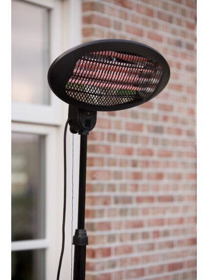 SUNRED | Heater | SMQ2000A, Elekra Quartz Standing | Infrared | 2000 W | Black | IP34 5