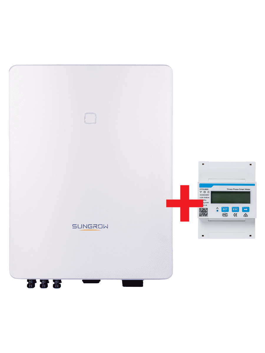 SUNGROW Inverter Hybrid SH10RT-20-V11_S 10kW 2MPPT + DTSU666-20 Smart Meter with 3x100A CT clamps | ASH00132 SUNGROW Inverter Hybrid SH10RT-20-V11_S 10kW 2MPPT + DTSU666-20 Smart Meter with 3x100A CT clamps | ASH00132