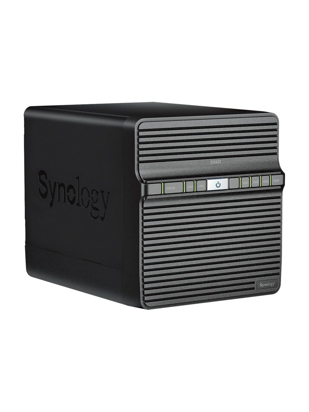 Synology | Tower NAS | DS423 | up to 4 HDD/SSD | Realtek | RTD1619B | Processor frequency 1.7 GHz | 2 GB | DDR4 2