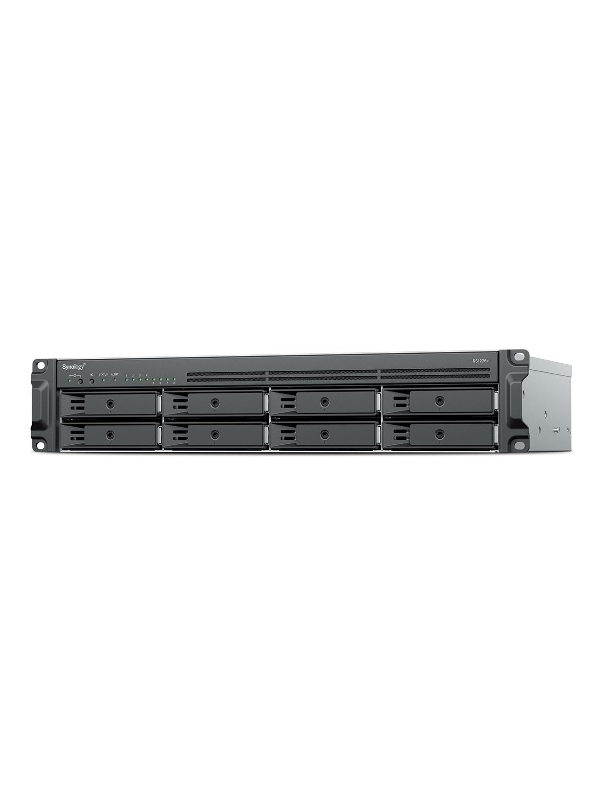 Synology RS1226+ 8-bay/AMD Ryzen V1500B 4C 2.2GHz/4GB DDR4 ECC/8x3.5" Hot-Swap/2x2.5GbE/2xUSB3.2/2Fan/RAID 0,1,5,6,10,SHR/3Y