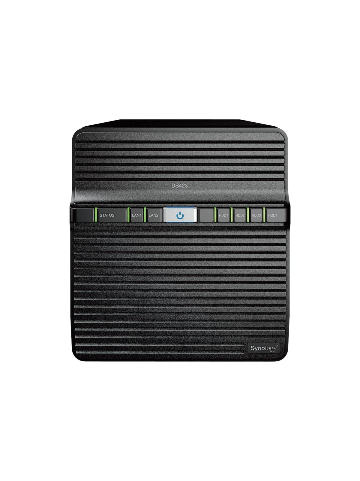 Synology | Tower NAS | DS423 | up to 4 HDD/SSD | Realtek | RTD1619B | Processor frequency 1.7 GHz | 2 GB | DDR4 Synology | Tower NAS | DS423 | up to 4 HDD/SSD | Realtek | RTD1619B | Processor frequency 1.7 GHz | 2 GB | DDR4