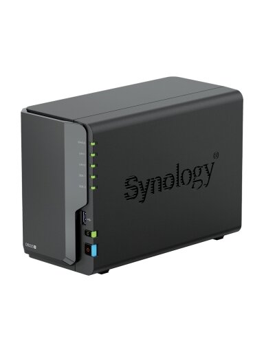 Synology DiskStation | DS225+ | Intel Celeron | J4125 | 2 GB | DDR4 | Black