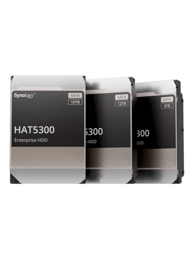 Synology | Enterprise HDD | (HAT5300-12T) | 7200 RPM | 12000 GB | HDD | 256 MB Synology | Enterprise HDD | (HAT5300-12T) | 7200 RPM | 12000 GB | HDD | 256 MB