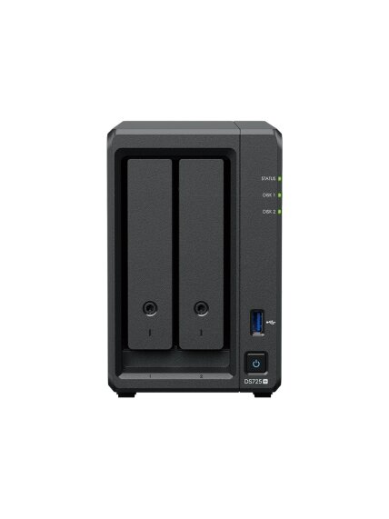 Synology DiskStation | DS725+ | AMD Ryzen | R1600 | 4 GB | DDR4 | Black 5 Synology DiskStation | DS725+ | AMD Ryzen | R1600 | 4 GB | DDR4 | Black 5