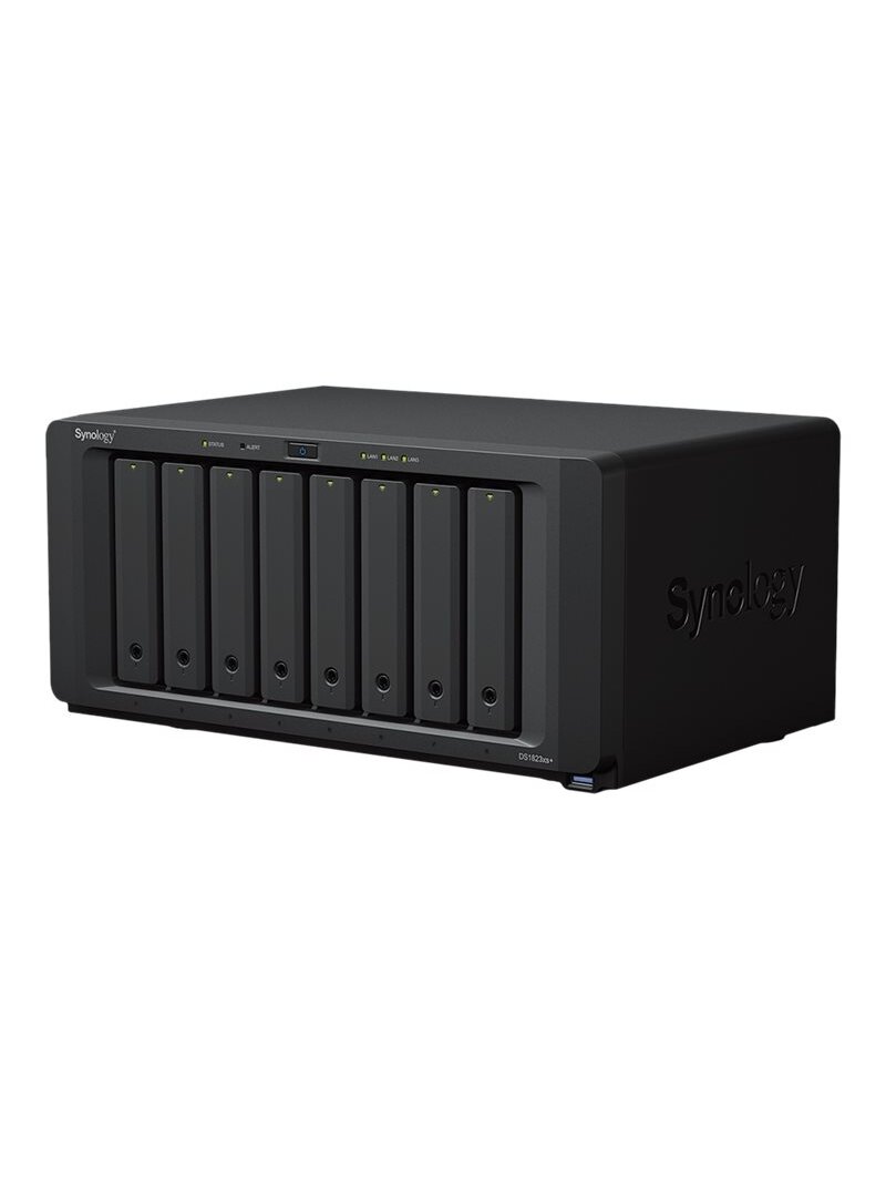 Synology | 8-Bay | DS1823xs+ | Up to 8 HDD/SSD Hot-Swap | AMD Ryzen | V1780B | Processor frequency 3.35 GHz | 8 GB | DDR4