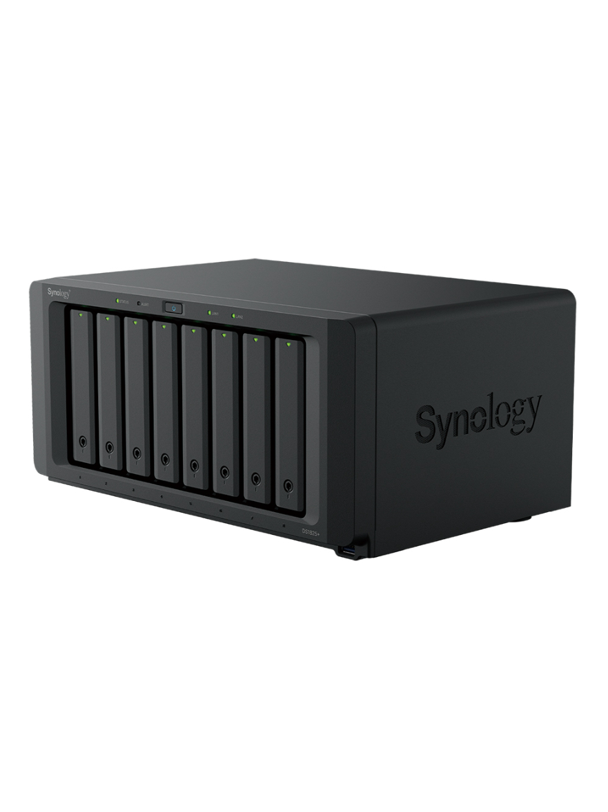 Synology DiskStation | DS1825+ | AMD Ryzen | V1500B | 8 GB | DDR4 | Black 1