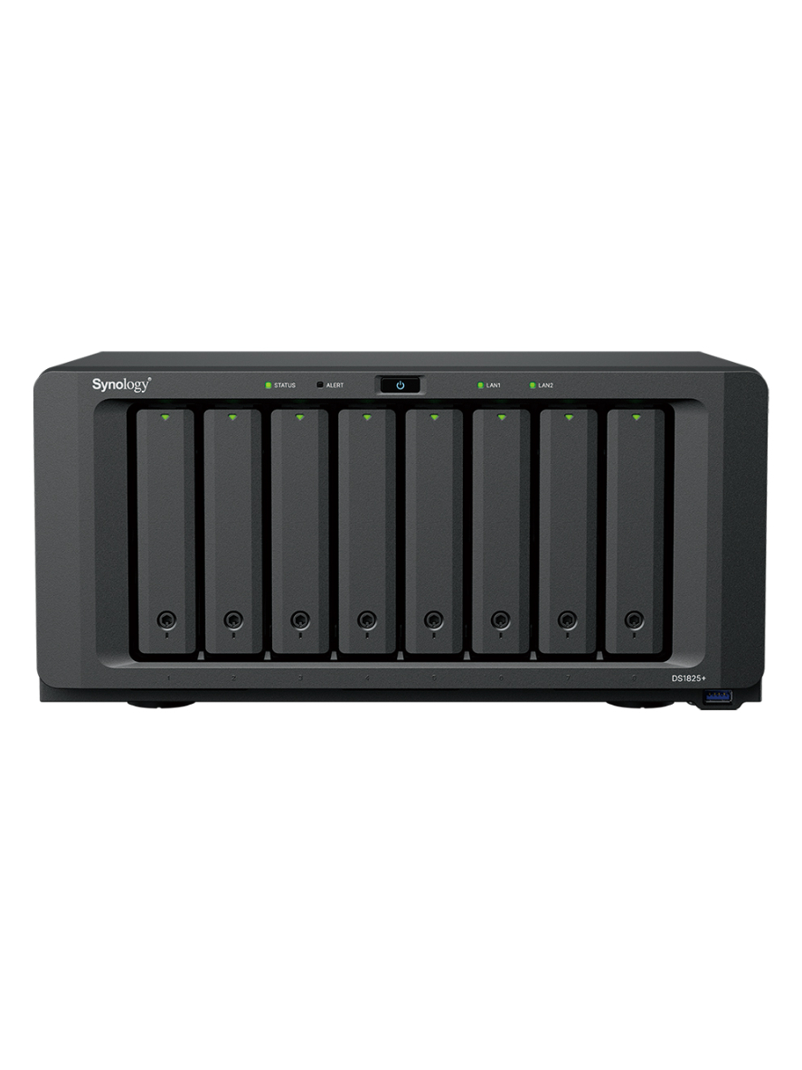Synology DiskStation | DS1825+ | AMD Ryzen | V1500B | 8 GB | DDR4 | Black Synology DiskStation | DS1825+ | AMD Ryzen | V1500B | 8 GB | DDR4 | Black