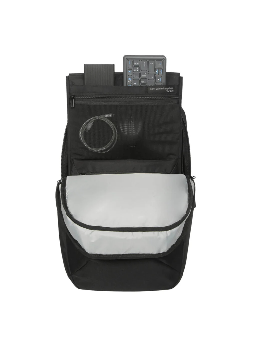 Targus Work+ EcoSmart | Fits up to size 15-16 " | Backpack | Black 4 Targus Work+ EcoSmart | Fits up to size 15-16 " | Backpack | Black 4
