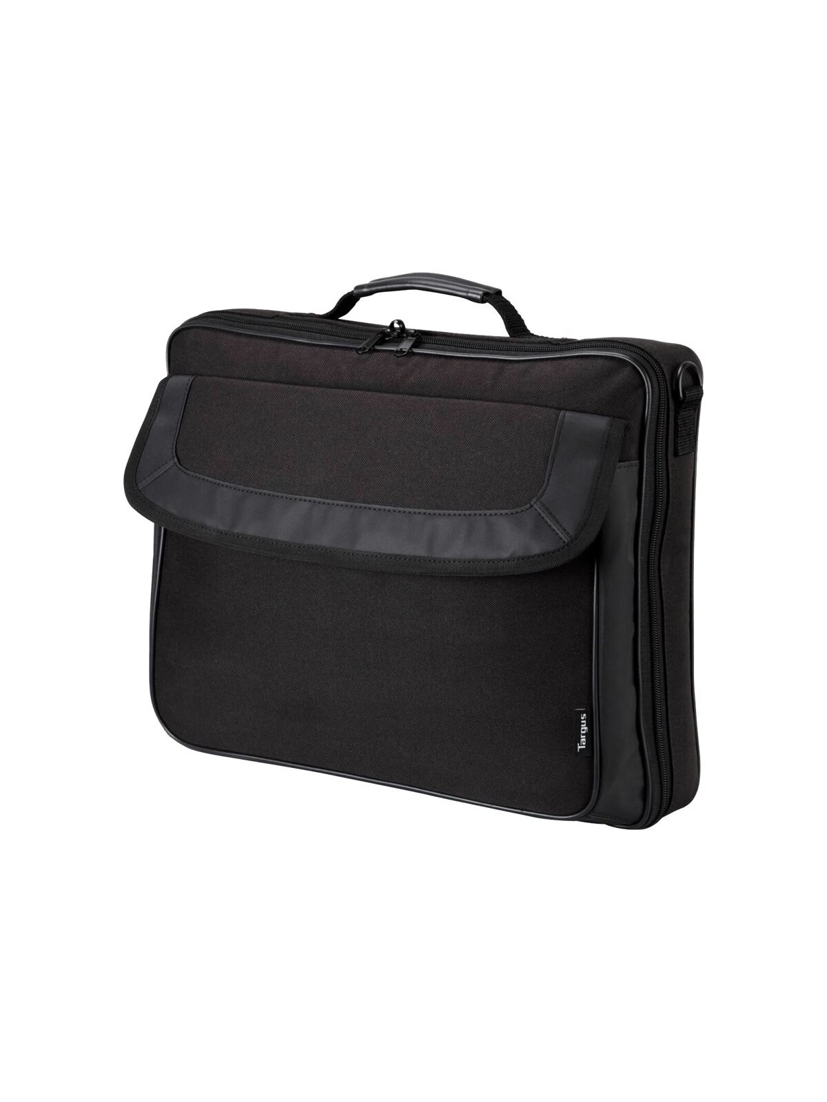 Targus | Classic Clamshell Case | Fits up to size 15.6 " | Messenger - Briefcase | Black | Shoulder strap 1