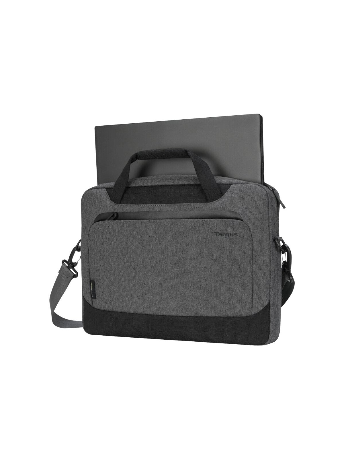 Targus | Cypress | Slimcase with EcoSmart | Fits up to size 15.6 " | Grey | Shoulder strap 8 Targus | Cypress | Slimcase with EcoSmart | Fits up to size 15.6 " | Grey | Shoulder strap 8