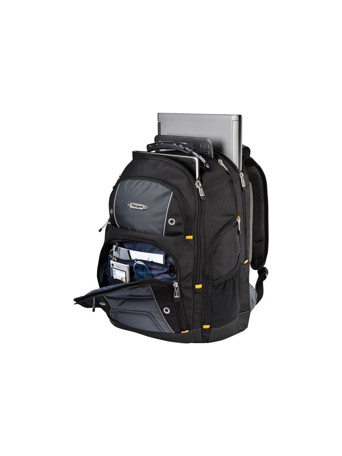 Targus | Drifter | Fits up to size 15.6 " | Backpack | Black/Grey | Shoulder strap 6 Targus | Drifter | Fits up to size 15.6 " | Backpack | Black/Grey | Shoulder strap 6