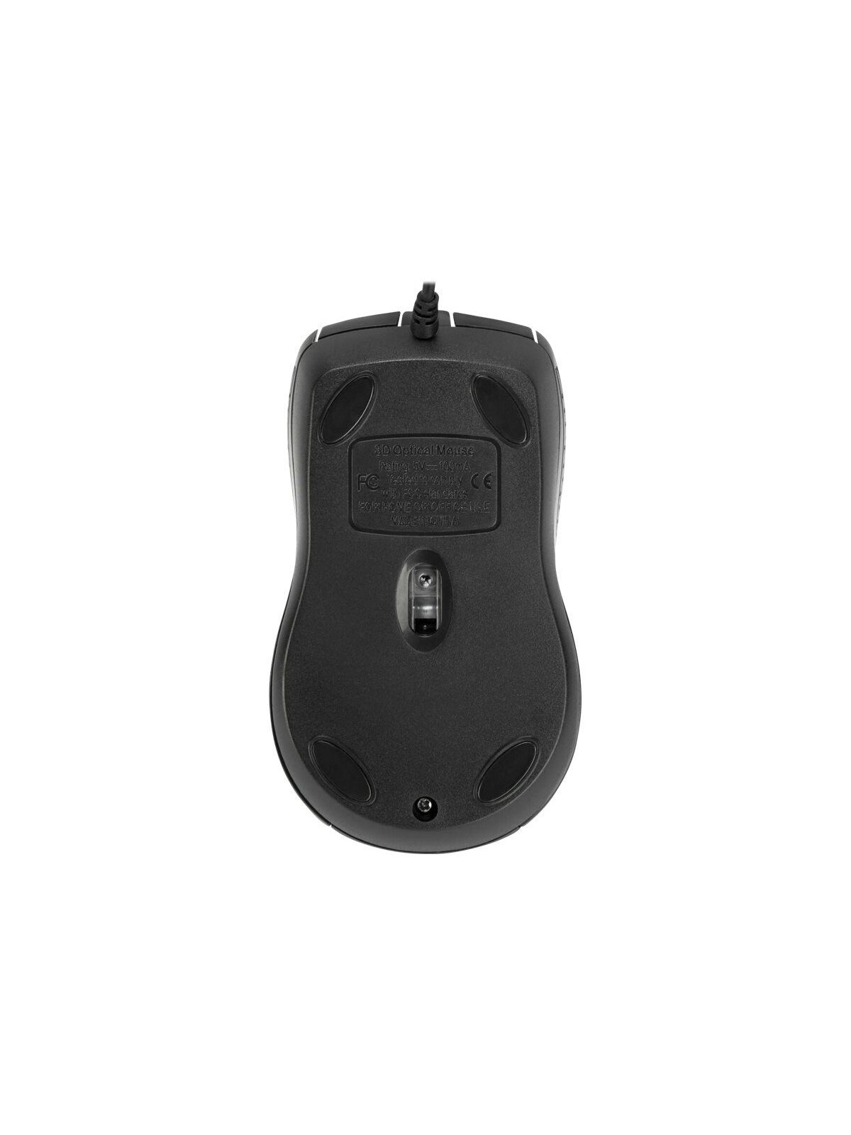 Targus Full-Size Optical Antimicrobial Wired Mouse | Targus Mouse | Full-Size Optical Antimicrobial | Wired | Black 9