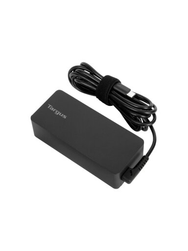 Targus | 65 W USB-C PD Charger - For Laptops or Power Pass-Thru Docks