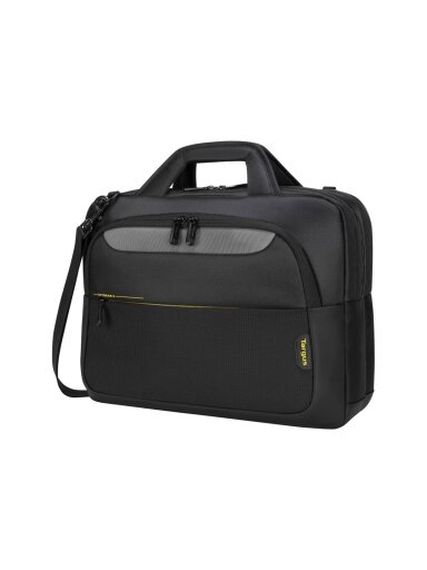 Targus CityGear | Topload Laptop Case | Fits up to size 15-17.3 " | Laptop Case | Black | Shoulder strap