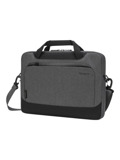 Targus | Cypress | Slimcase with EcoSmart | Fits up to size 15.6 " | Grey | Shoulder strap Targus | Cypress | Slimcase with EcoSmart | Fits up to size 15.6 " | Grey | Shoulder strap