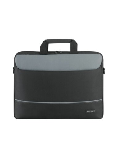 Targus | Intellect | Fits up to size 15.6 " | Messenger - Briefcase | Black/Grey | Shoulder strap Targus | Intellect | Fits up to size 15.6 " | Messenger - Briefcase | Black/Grey | Shoulder strap
