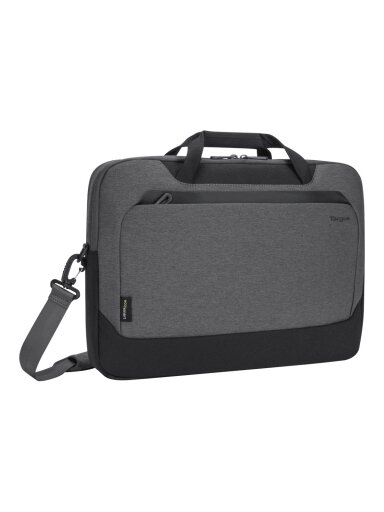 Targus | TBT92602GL | Cypress Briefcase with EcoSmart | Fits up to size 15.6 " | Briefcase | Grey | Shoulder strap Targus | TBT92602GL | Cypress Briefcase with EcoSmart | Fits up to size 15.6 " | Briefcase | Grey | Shoulder strap