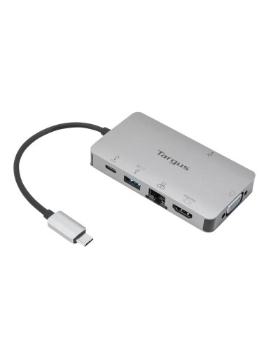 Targus | USB-C DP Alt Mode Single Video 4K HDMI/VGA Docking Station with 100W PD Pass-Thru | DOCK419EUZ | VGA (D-Sub) ports quantity 1 | HDMI ports quantity 1 Targus | USB-C DP Alt Mode Single Video 4K HDMI/VGA Docking Station with 100W PD Pass-Thru | DOCK419EUZ | VGA (D-Sub) ports quantity 1 | HDMI ports quantity 1