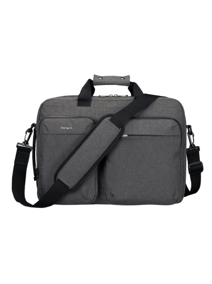Targus 15-16" Hybrid Briefcase Backpack - Grey | Targus 2