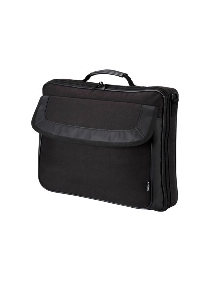 Targus | Classic Clamshell Case | Fits up to size 15.6 " | Messenger - Briefcase | Black | Shoulder strap 1