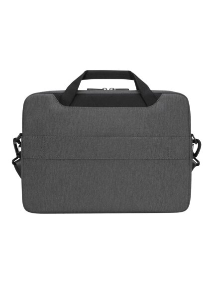 Targus | Cypress | Slimcase with EcoSmart | Fits up to size 15.6 " | Grey | Shoulder strap 4