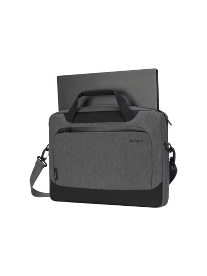 Targus | Cypress | Slimcase with EcoSmart | Fits up to size 15.6 " | Grey | Shoulder strap 8