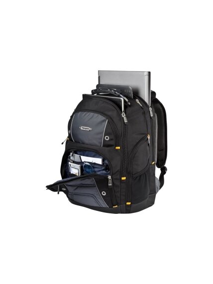 Targus | Drifter | Fits up to size 15.6 " | Backpack | Black/Grey | Shoulder strap 6 Targus | Drifter | Fits up to size 15.6 " | Backpack | Black/Grey | Shoulder strap 6