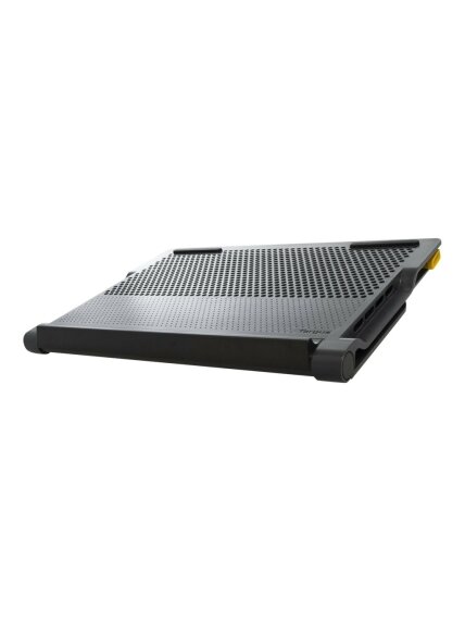 Targus Stand | Chill Mat with 4 USB-A Port Hub - for up to 16-inch Laptops | Black/Grey 1