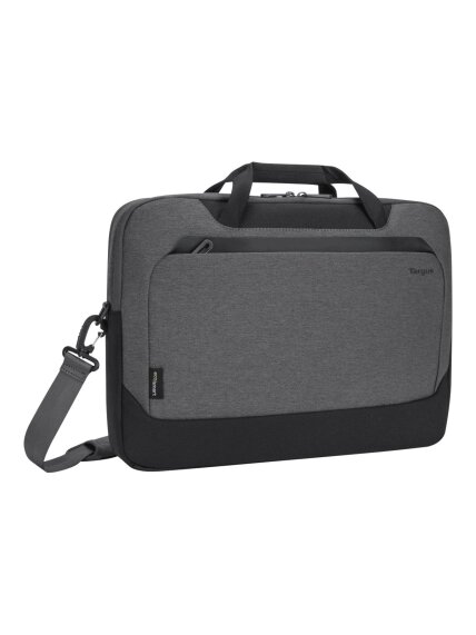 Targus | TBT92602GL | Cypress Briefcase with EcoSmart | Fits up to size 15.6 " | Briefcase | Grey | Shoulder strap 1 Targus | TBT92602GL | Cypress Briefcase with EcoSmart | Fits up to size 15.6 " | Briefcase | Grey | Shoulder strap 1