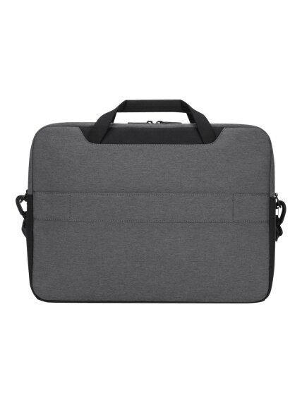 Targus | TBT92602GL | Cypress Briefcase with EcoSmart | Fits up to size 15.6 " | Briefcase | Grey | Shoulder strap 4 Targus | TBT92602GL | Cypress Briefcase with EcoSmart | Fits up to size 15.6 " | Briefcase | Grey | Shoulder strap 4