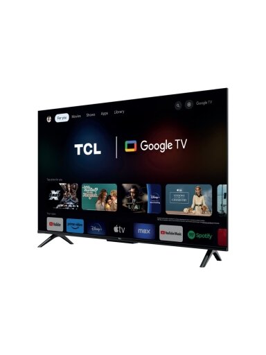 TCL 4K QLED TV | 65T69C | 65 | Smart TV | Google TV | UHD | Black