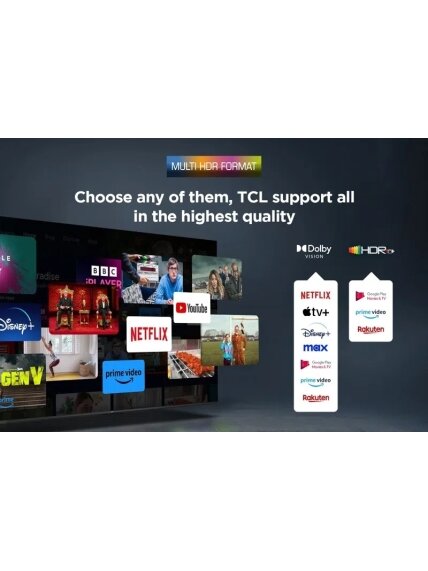 TCL 4K QLED TV | 65T8C | 65 | Smart TV | Google TV 7 TCL 4K QLED TV | 65T8C | 65 | Smart TV | Google TV 7