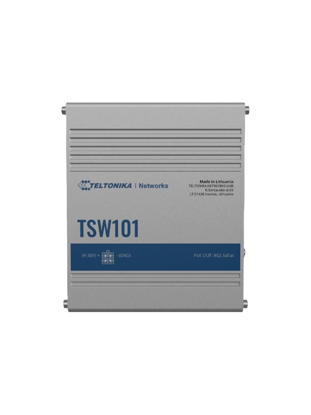 Teltonika Automotive Switch, 5 ports | TSW101 | Unmanaged | Wall-mountable Teltonika Automotive Switch, 5 ports | TSW101 | Unmanaged | Wall-mountable