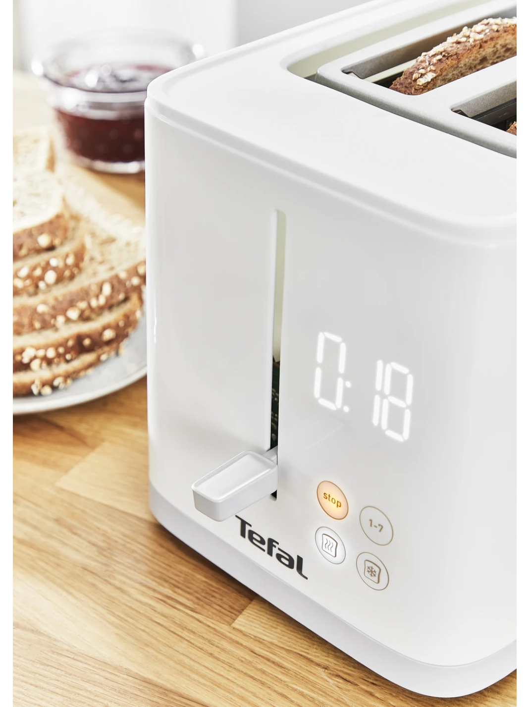 TEFAL | Toaster | TT693110 | Power 850 W | Number of slots 2 | Housing material Plastic | White 5