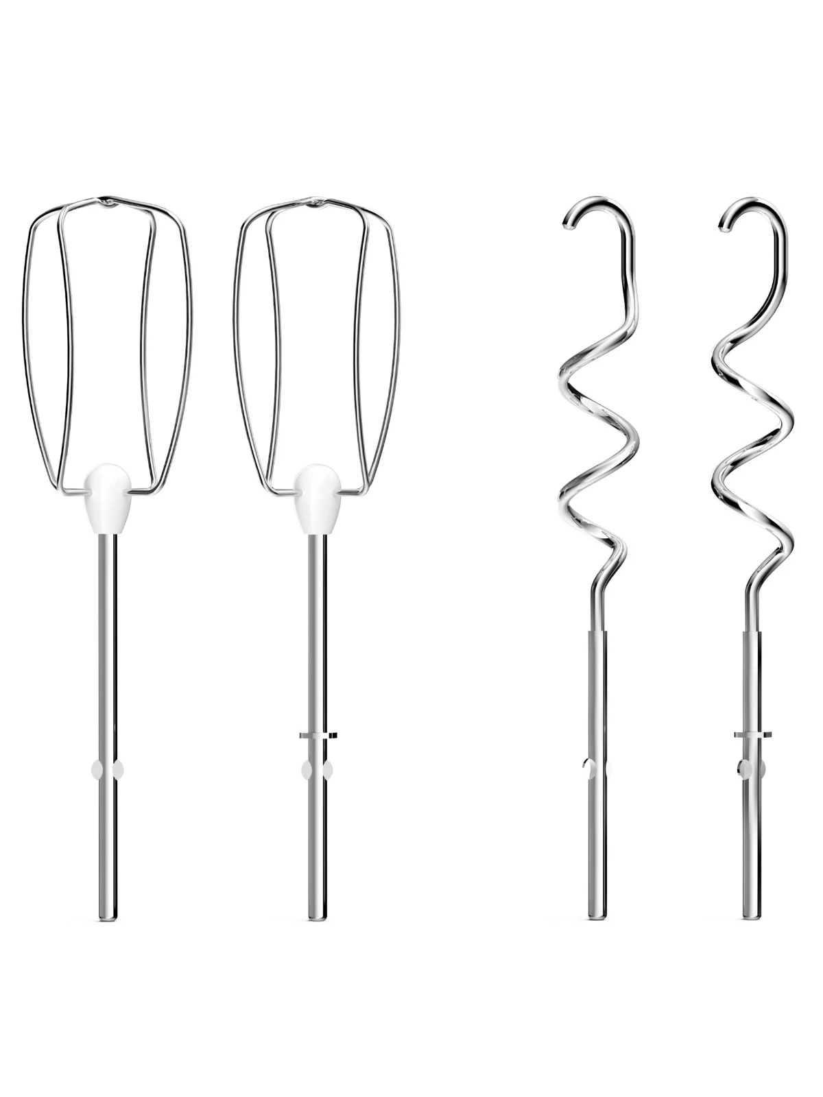 TEFAL | Hand mixer | HT460138 Prep'Mix | 500 W | Hand Mixer | Number of speeds 5 | Turbo mode | White/Grey 3