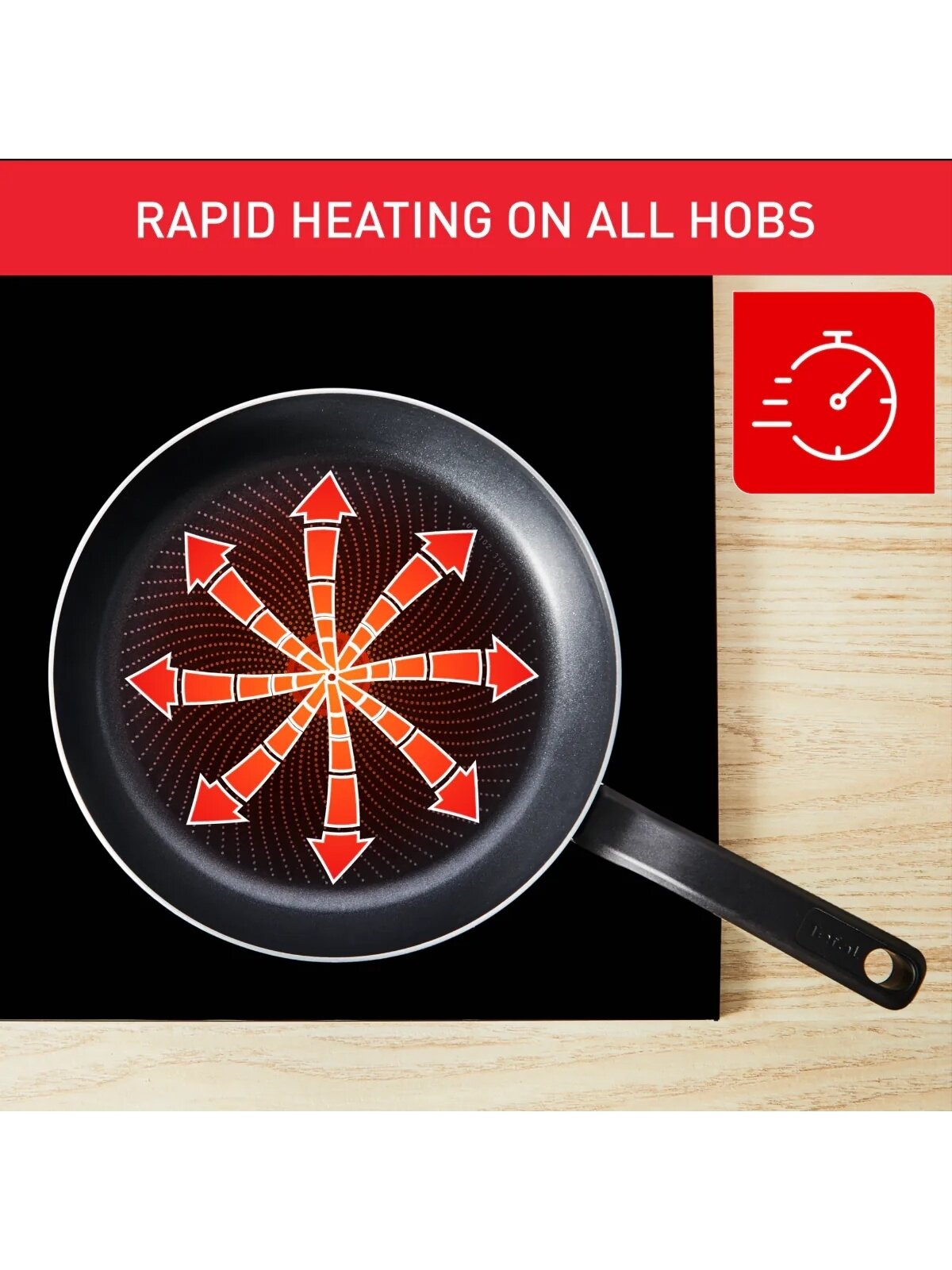 TEFAL Pan | H0561942 | Wok | Diameter 28 cm | Suitable for induction hob | Fixed handle | Black 4 TEFAL Pan | H0561942 | Wok | Diameter 28 cm | Suitable for induction hob | Fixed handle | Black 4