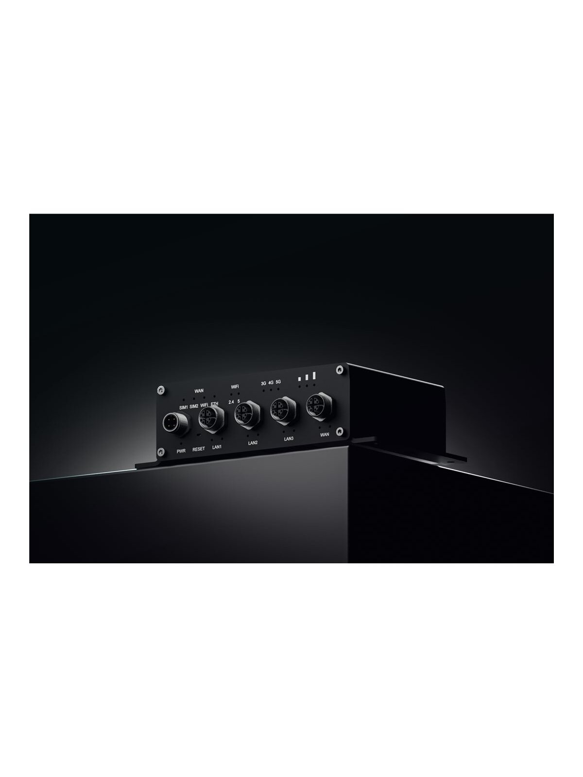 Teltonika 5G Router for Transportation | ATRM50 | 802.11ac | 10/100/1000 Mbit/s | Ethernet LAN (RJ-45) ports 3 | Mesh Support Yes | MU-MiMO Yes | 5G | Antenna type 4 x SMA for Mobile, 2 x RP-SMA for Wi-Fi, 1 x SMA for GNNS 3 Teltonika 5G Router for Transportation | ATRM50 | 802.11ac | 10/100/1000 Mbit/s | Ethernet LAN (RJ-45) ports 3 | Mesh Support Yes | MU-MiMO Yes | 5G | Antenna type 4 x SMA for Mobile, 2 x RP-SMA for Wi-Fi, 1 x SMA for GNNS 3