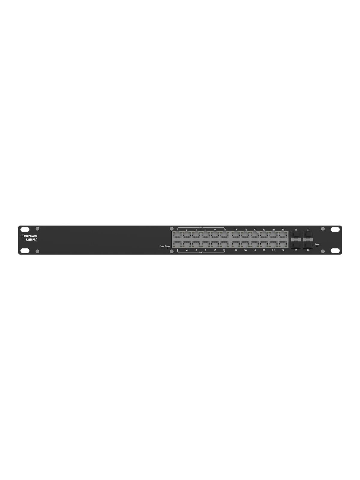 Teltonika Managed PoE+ switch 12x PoE+& 12 x Gigabit Ethernet ports PROFINET and MRP support | Teltonika Teltonika Managed PoE+ switch 12x PoE+& 12 x Gigabit Ethernet ports PROFINET and MRP support | Teltonika