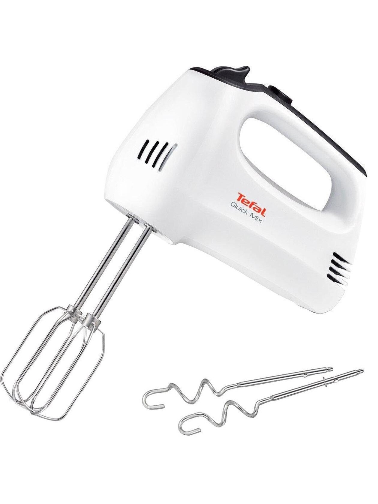 TEFAL Hand mixer | HT3101 QuickMix | Hand Mixer | 300 W | Number of speeds 5 | Turbo mode | White