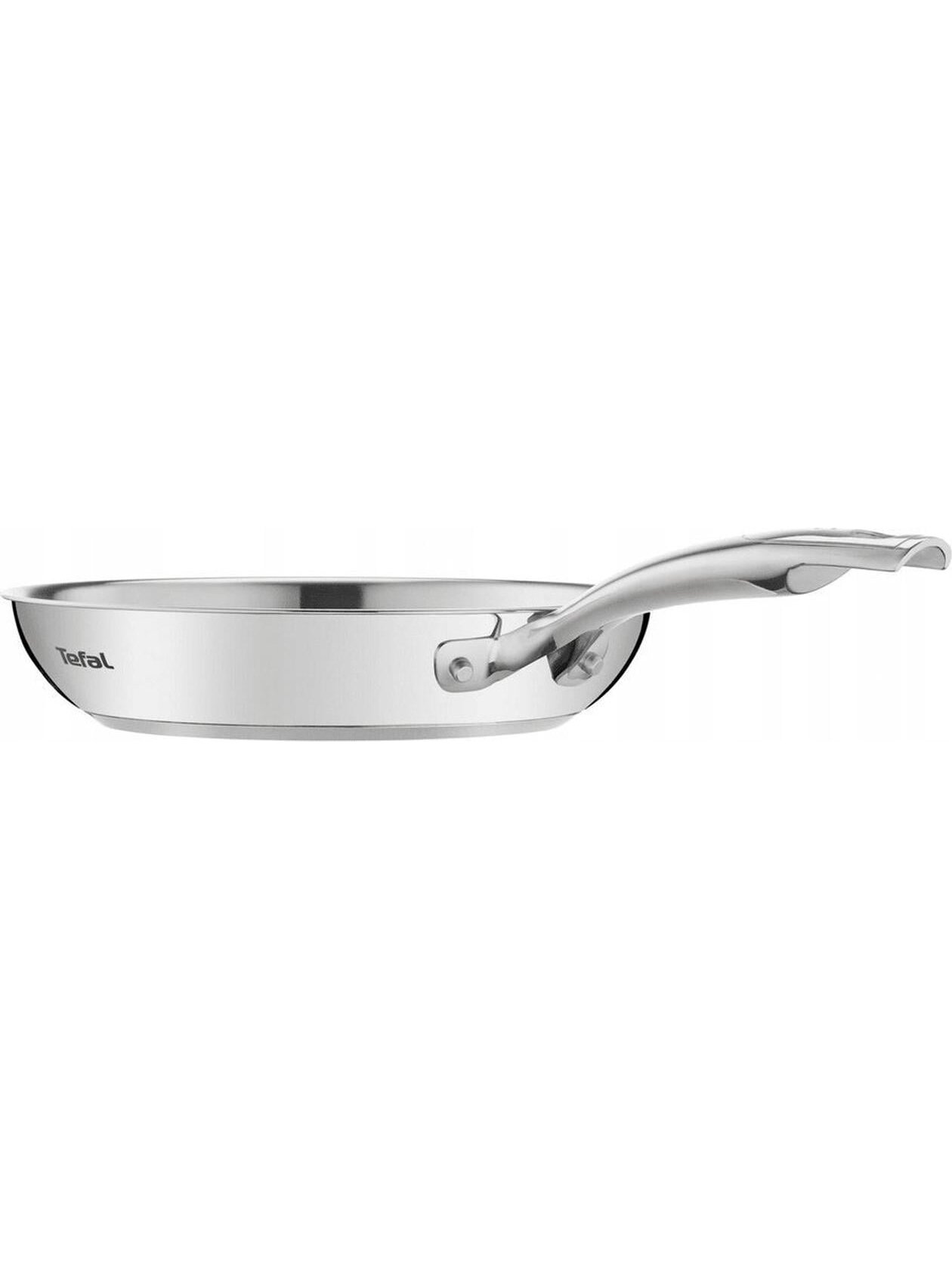 TEFAL Pan | G7320434 Duetto+ | Frying | Diameter 24 cm | Suitable for induction hob | Fixed handle | Black/Silver 2